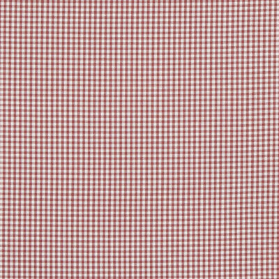 BAKER LIFESTYLE PF50506.450.0 SHERBORNE GINGHAM RED Fabric - Eade's Wallpaper