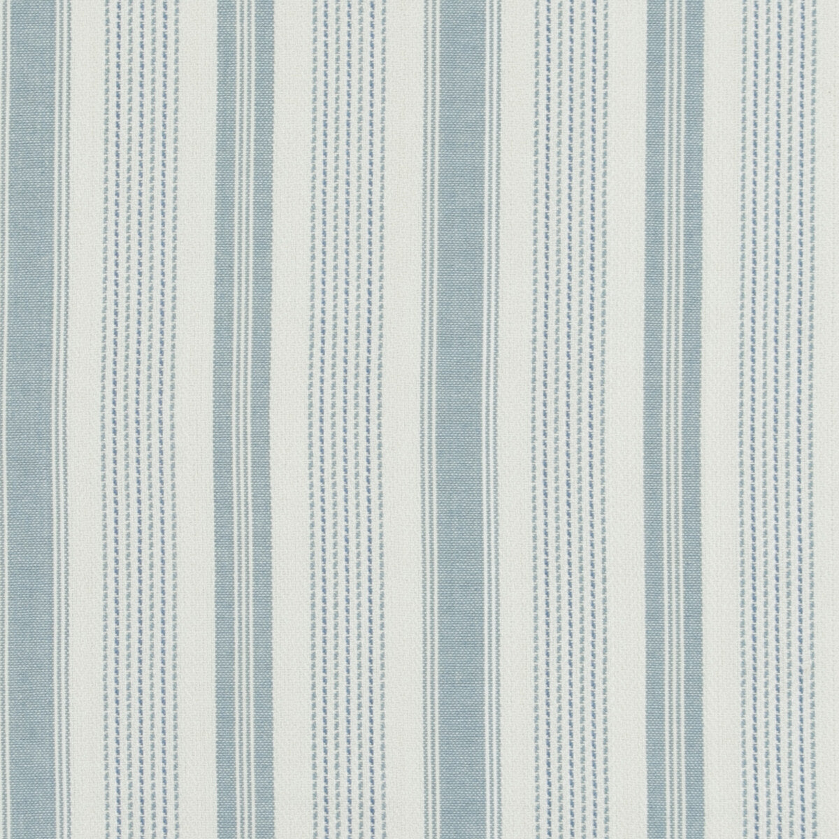BAKER LIFESTYLE PF50507.2.0 PURBECK STRIPE AQUA Fabric - Eade's Wallpaper
