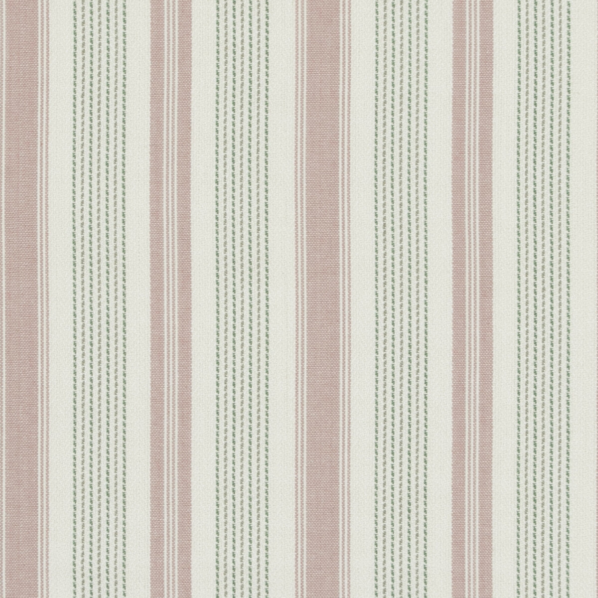 BAKER LIFESTYLE PF50507.3.0 PURBECK STRIPE PINK/GREEN Fabric - Eade's Wallpaper
