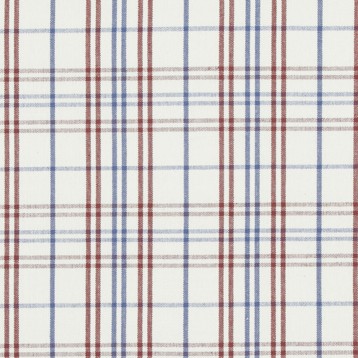 BAKER LIFESTYLE PF50508.4.0 PURBECK CHECK RED/BLUE Fabric - Eade's Wallpaper