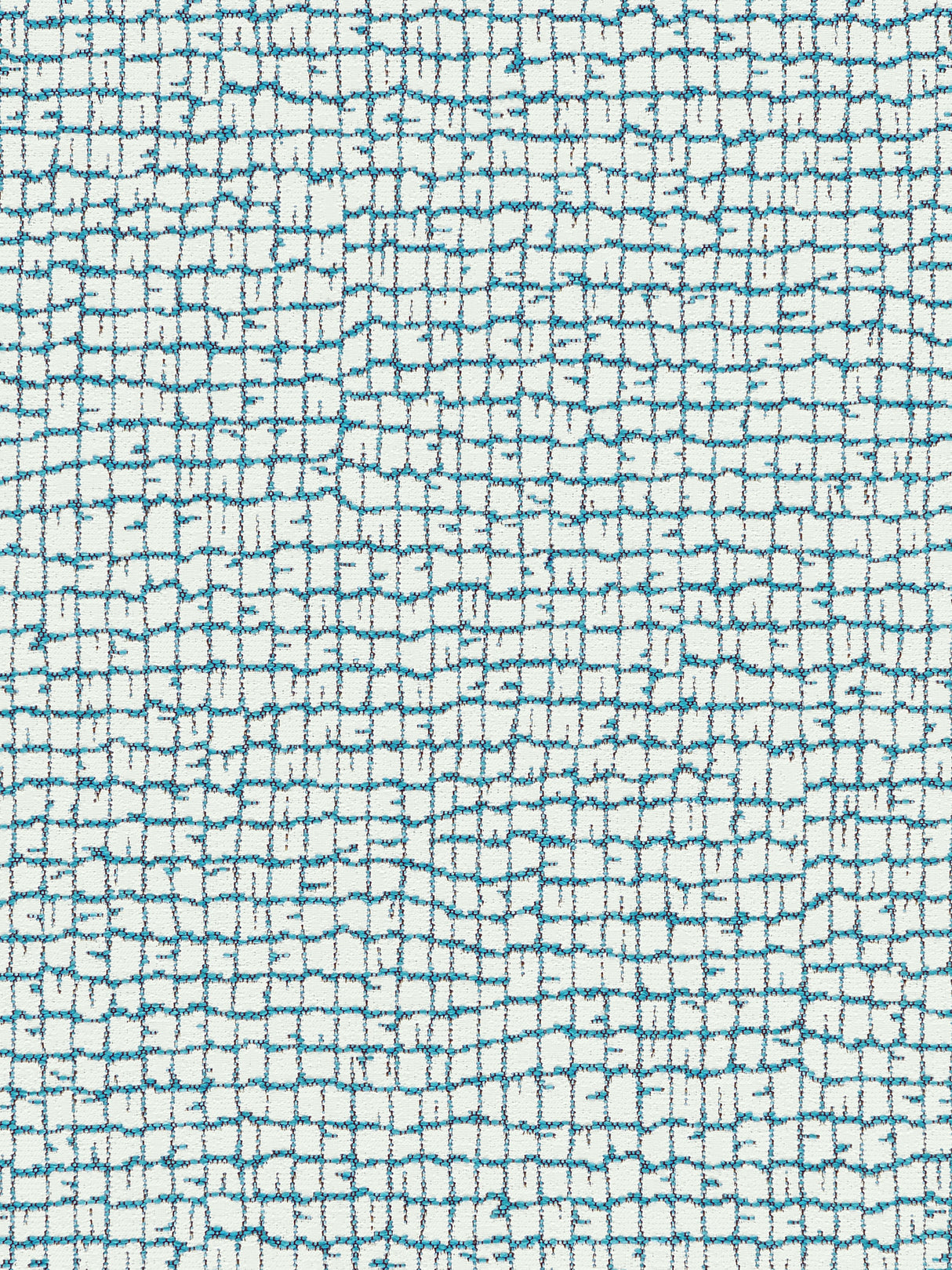 Scalamandre PO 0005TROY TURQUOISE TROYA BEACH Fabric - Eade's Wallpaper