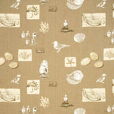 PARKERTEX PP50101.230.0 SENNEN OATMEAL Fabric - Eade's Wallpaper