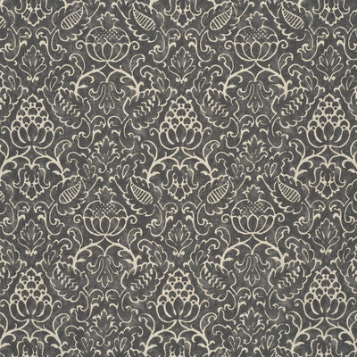 BAKER LIFESTYLE PP50280.1.0 OAKBURY SMOKE Fabric - Eade's Wallpaper