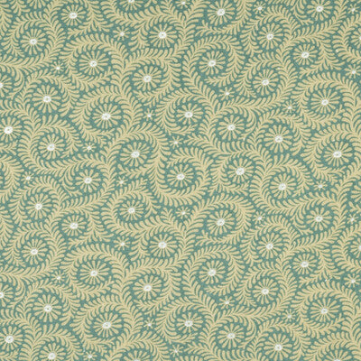 BAKER LIFESTYLE PP50281.10.0 FOXY AQUA Fabric - Eade's Wallpaper