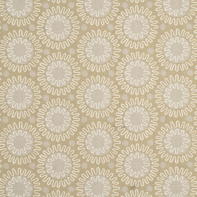 BAKER LIFESTYLE PP50294.5.0 CHARLECOTE PRINT IVORY/BISCUIT Fabric - Eade's Wallpaper
