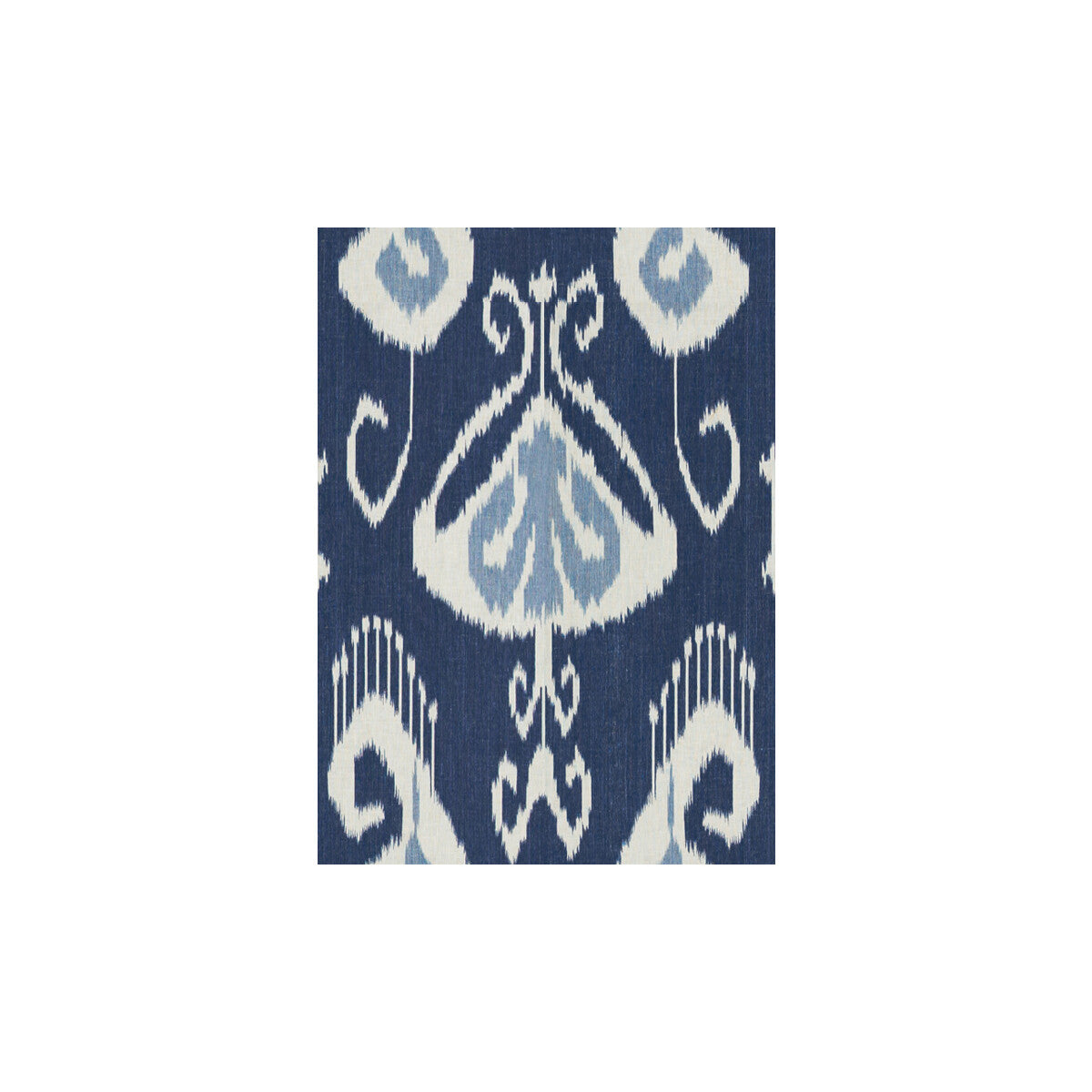 BAKER LIFESTYLE PP50319.1.0 BANSURI INDIGO Fabric - Eade's Wallpaper