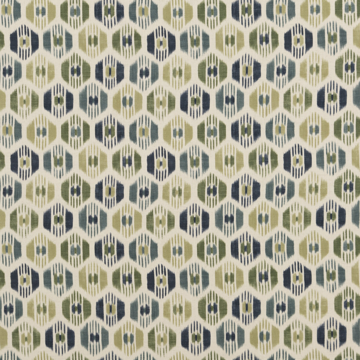 BAKER LIFESTYLE PP50433.5.0 CARIBANA PEACOCK Fabric - Eade's Wallpaper