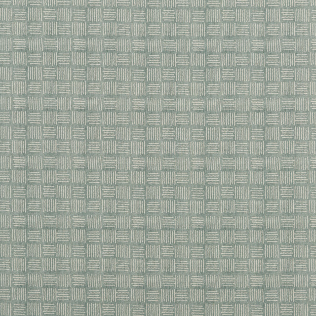 BAKER LIFESTYLE PP50441.3.0 SALSA SQUARE AQUA Fabric - Eade's Wallpaper