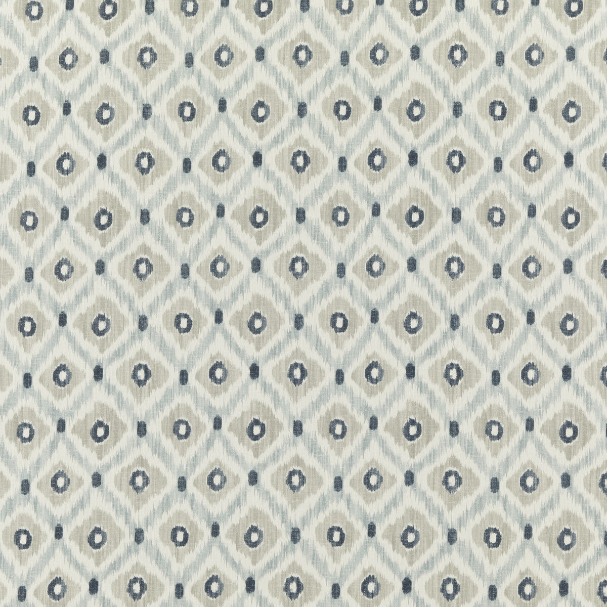 BAKER LIFESTYLE PP50448.1.0 VASCO INDIGO/STONE Fabric - Eade's Wallpaper