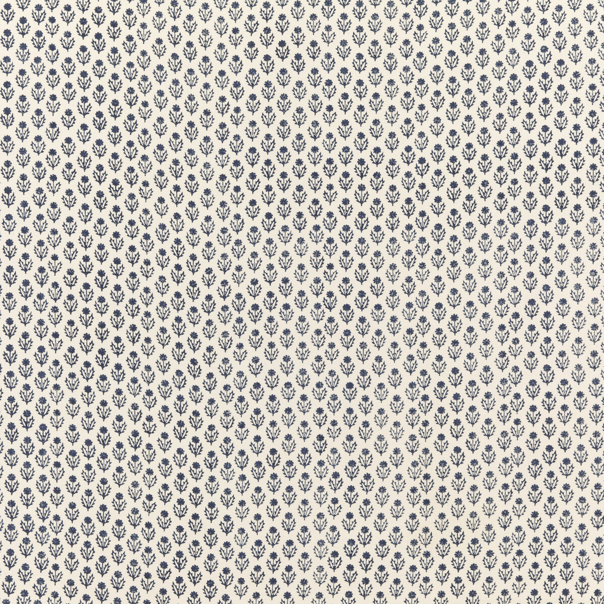 BAKER LIFESTYLE PP50451.1.0 AVILA INDIGO Fabric - Eade's Wallpaper
