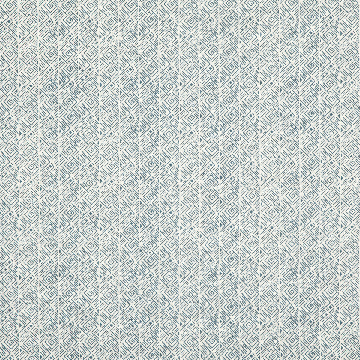 BAKER LIFESTYLE PP50475.2.0 LABERINTO INDIGO Fabric - Eade's Wallpaper