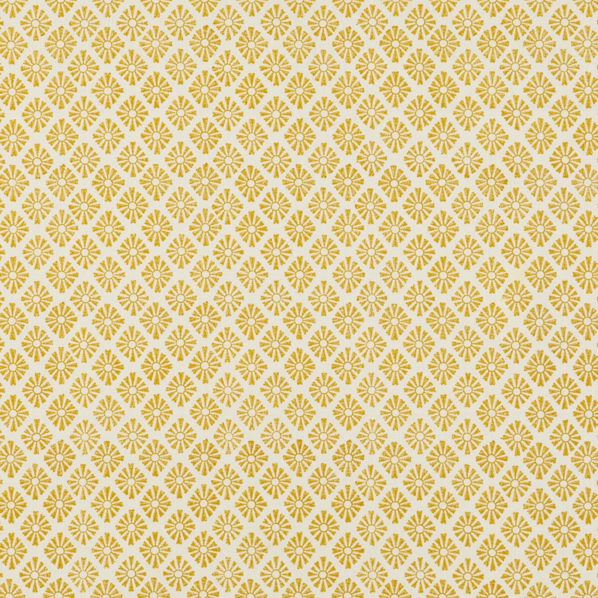 BAKER LIFESTYLE PP50476.4.0 SUNBURST YELLOW Fabric - Eade's Wallpaper