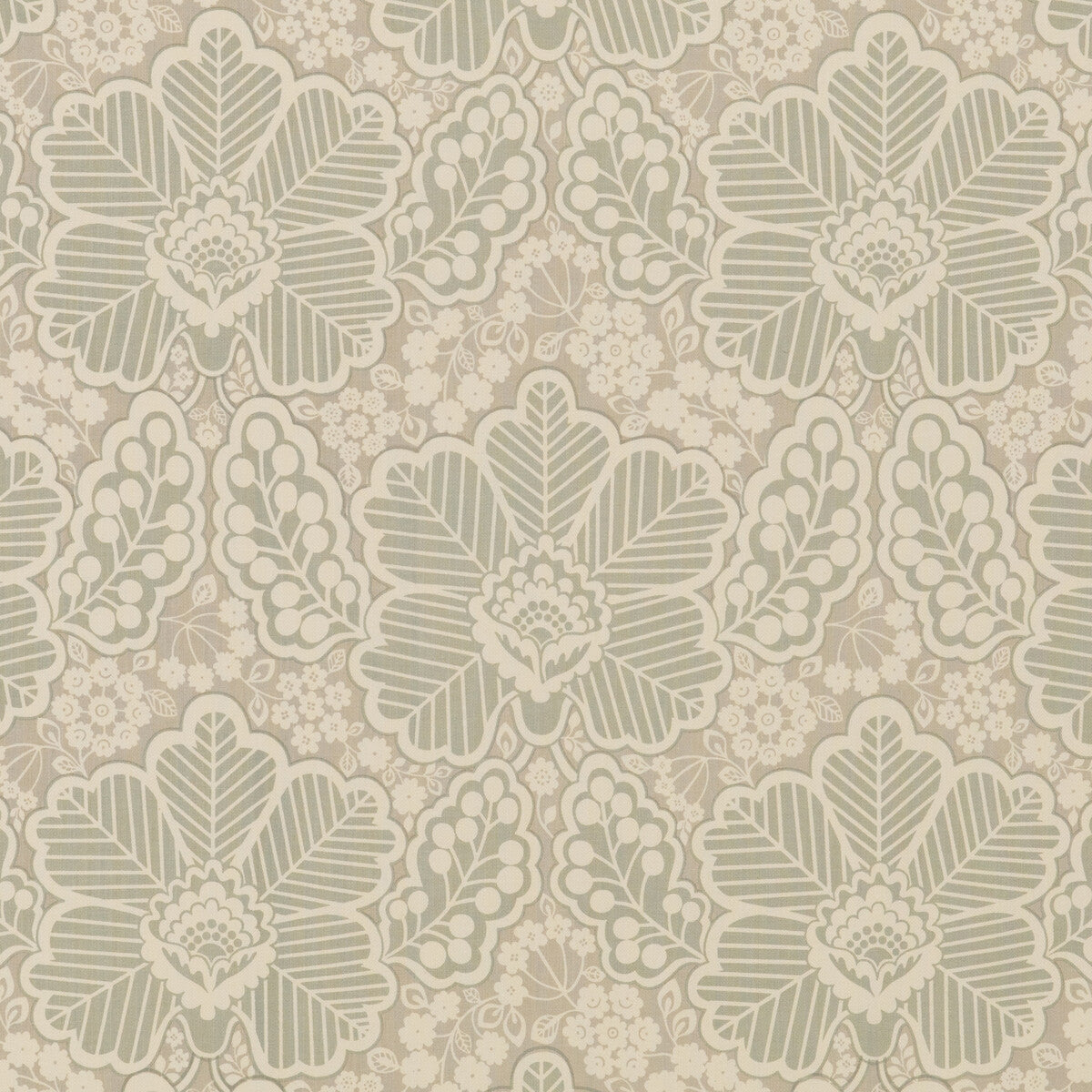 BAKER LIFESTYLE PP50479.4.0 ARBOUR STONE Fabric - Eade's Wallpaper