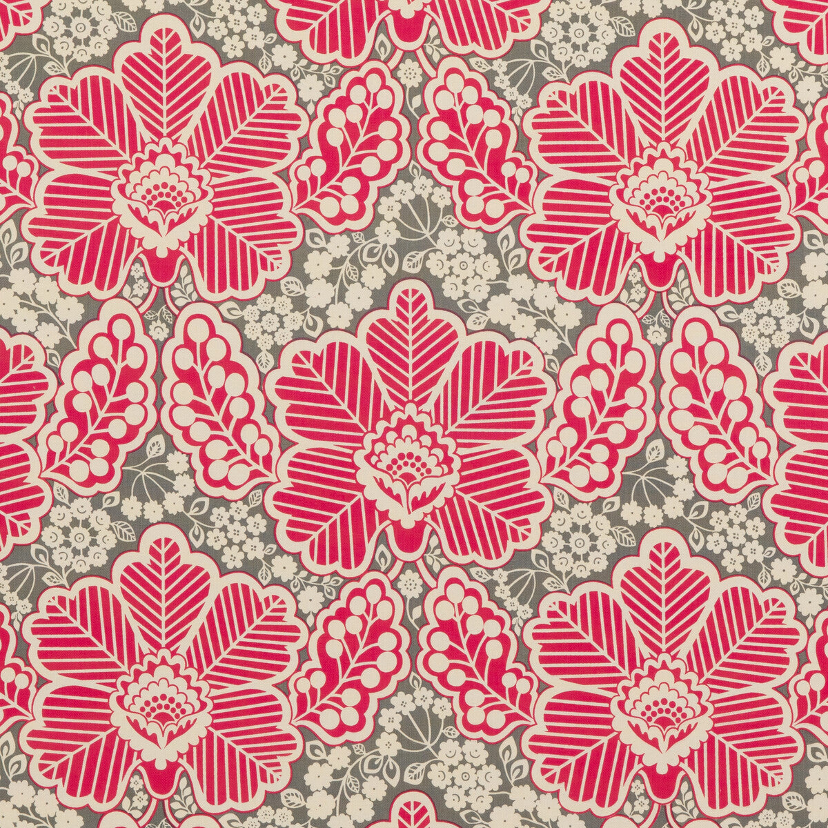 BAKER LIFESTYLE PP50479.6.0 ARBOUR FUCHSIA Fabric - Eade's Wallpaper