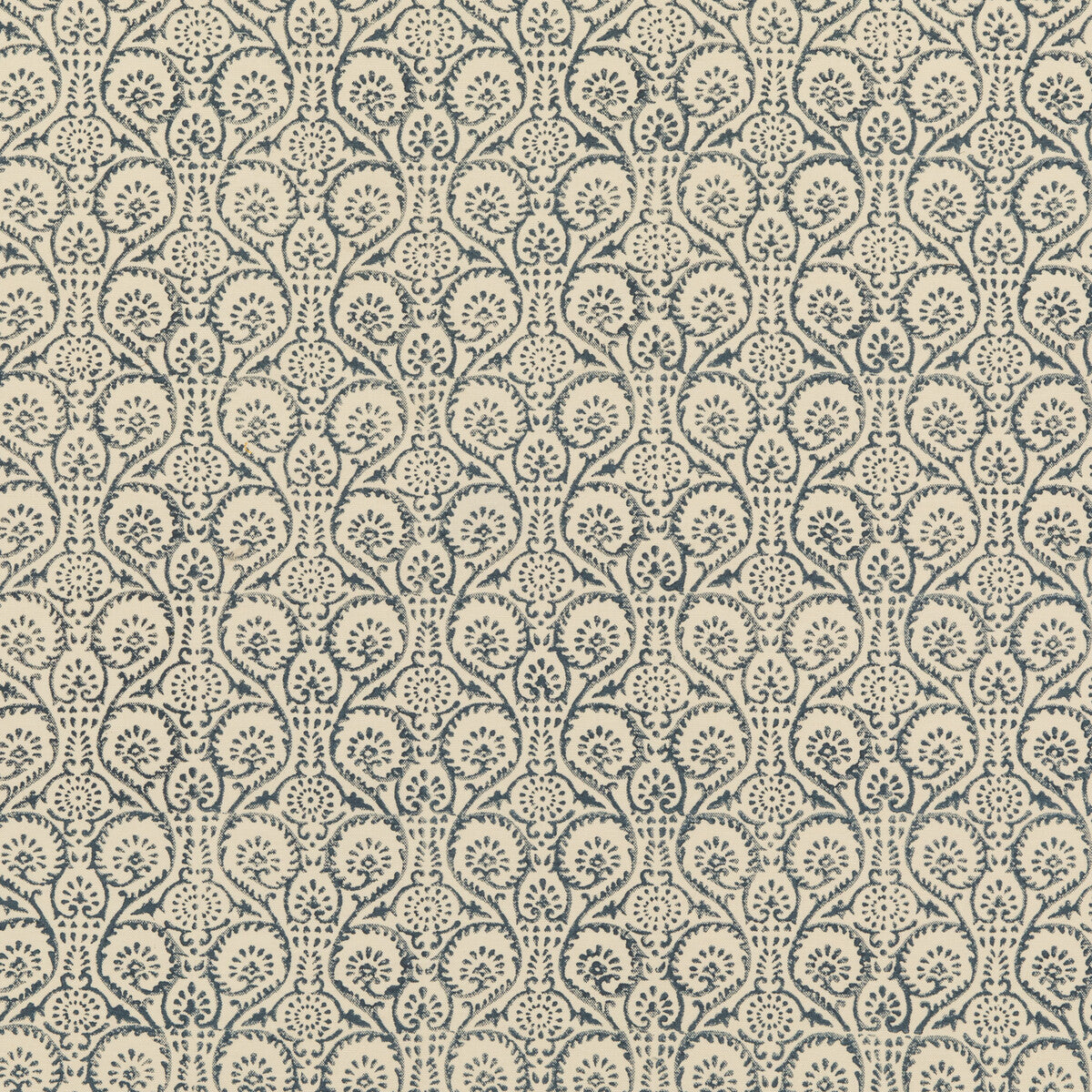 BAKER LIFESTYLE PP50481.1.0 POLLEN TRAIL INDIGO Fabric - Eade's Wallpaper