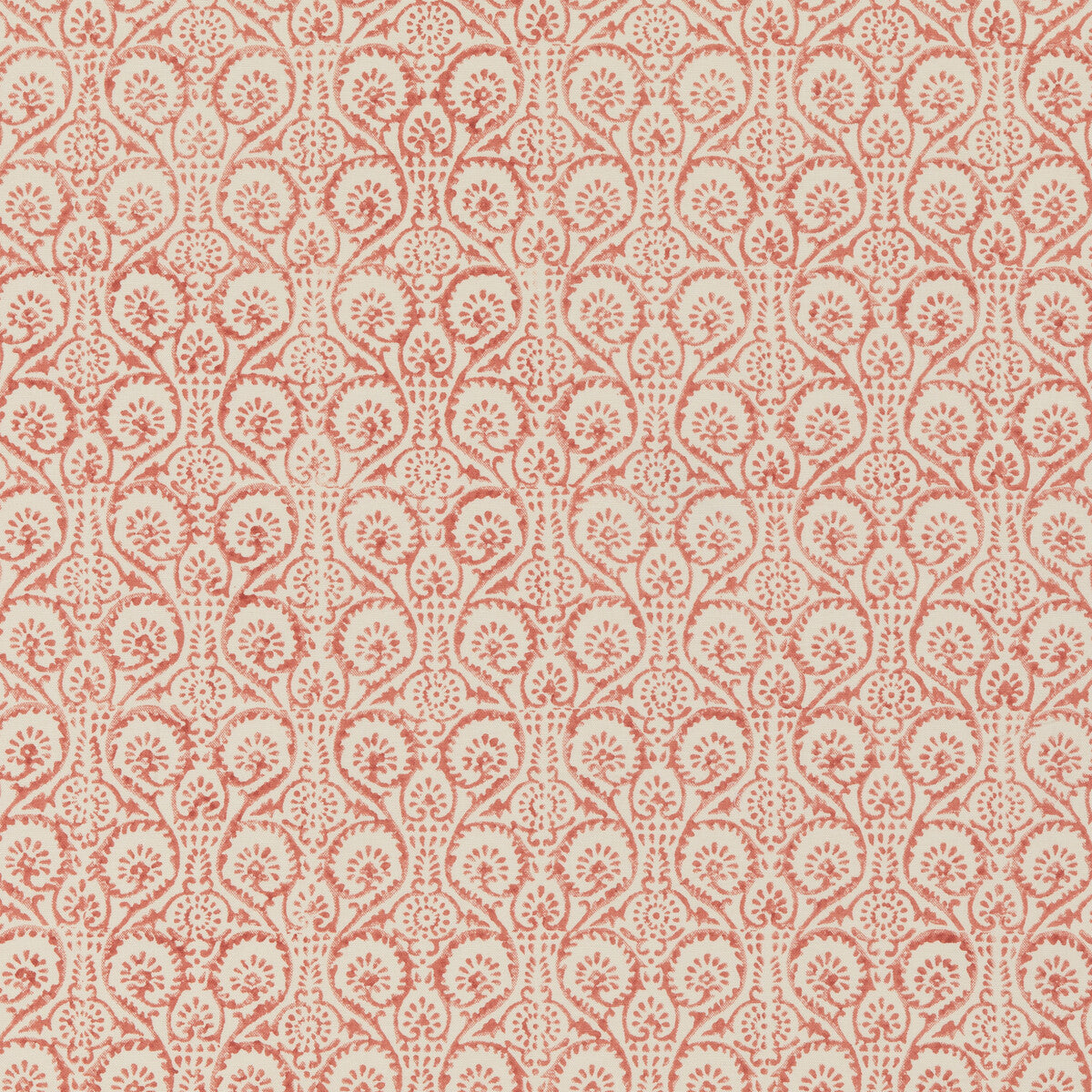 BAKER LIFESTYLE PP50481.2.0 POLLEN TRAIL RUSTIC RED Fabric - Eade's Wallpaper