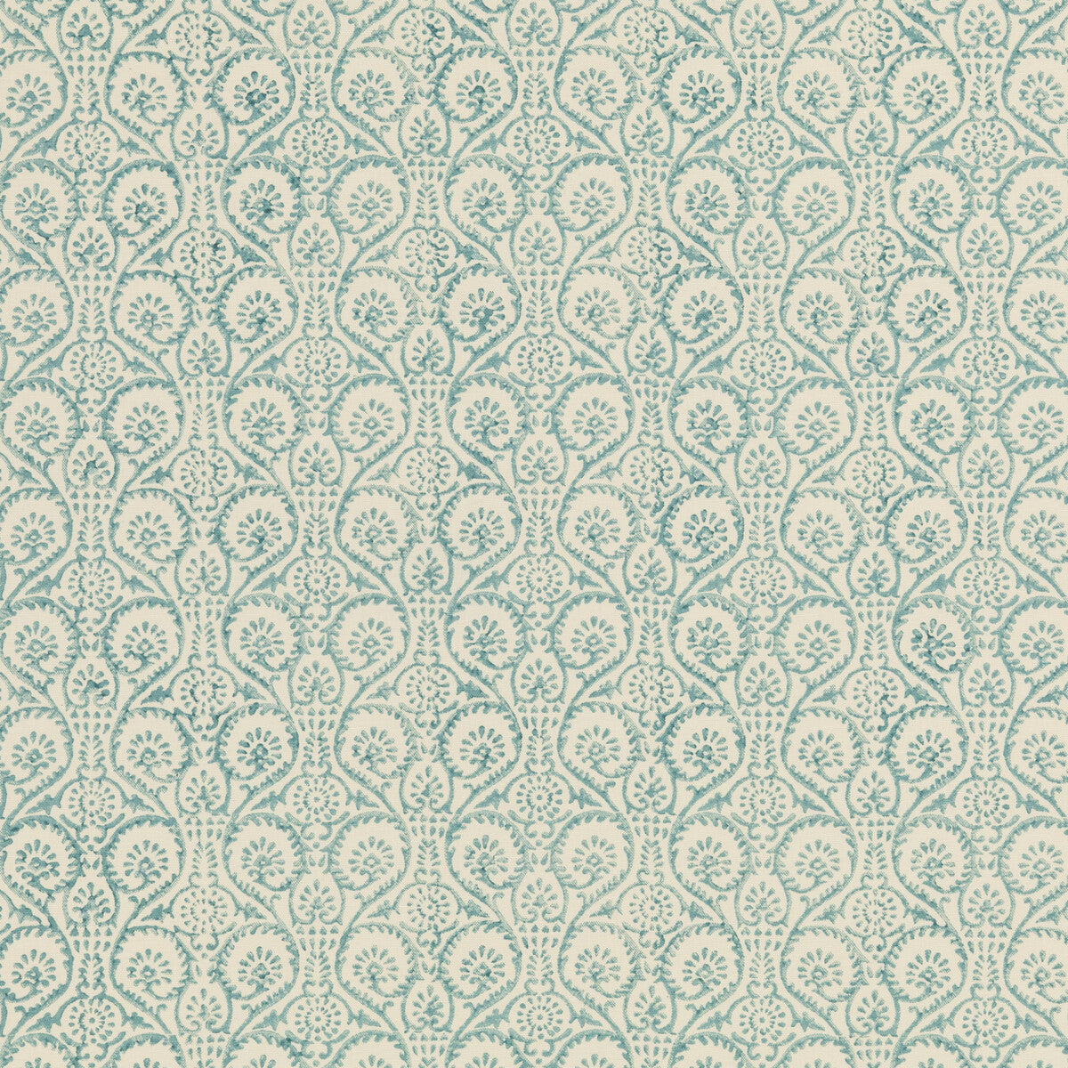 BAKER LIFESTYLE PP50481.3.0 POLLEN TRAIL AQUA Fabric - Eade's Wallpaper