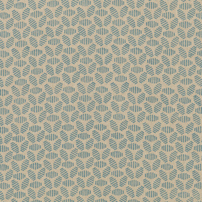 BAKER LIFESTYLE PP50482.7.0 BUMBLE BEE SOFT BLUE Fabric - Eade's Wallpaper
