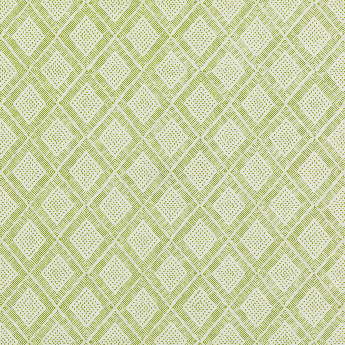 BAKER LIFESTYLE PP50484.5.0 BLOCK TRELLIS GREEN Fabric - Eade's Wallpaper