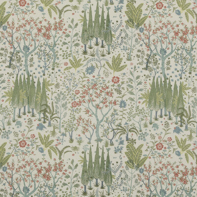 BAKER LIFESTYLE PP50500.3.0 BRIDPORT GREEN Fabric - Eade's Wallpaper