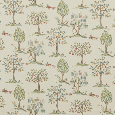 BAKER LIFESTYLE PP50501.2.0 LILLIPUT AQUA Fabric - Eade's Wallpaper