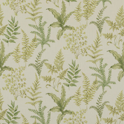 BAKER LIFESTYLE PP50503.3.0 FERNDOWN GREEN Fabric - Eade's Wallpaper