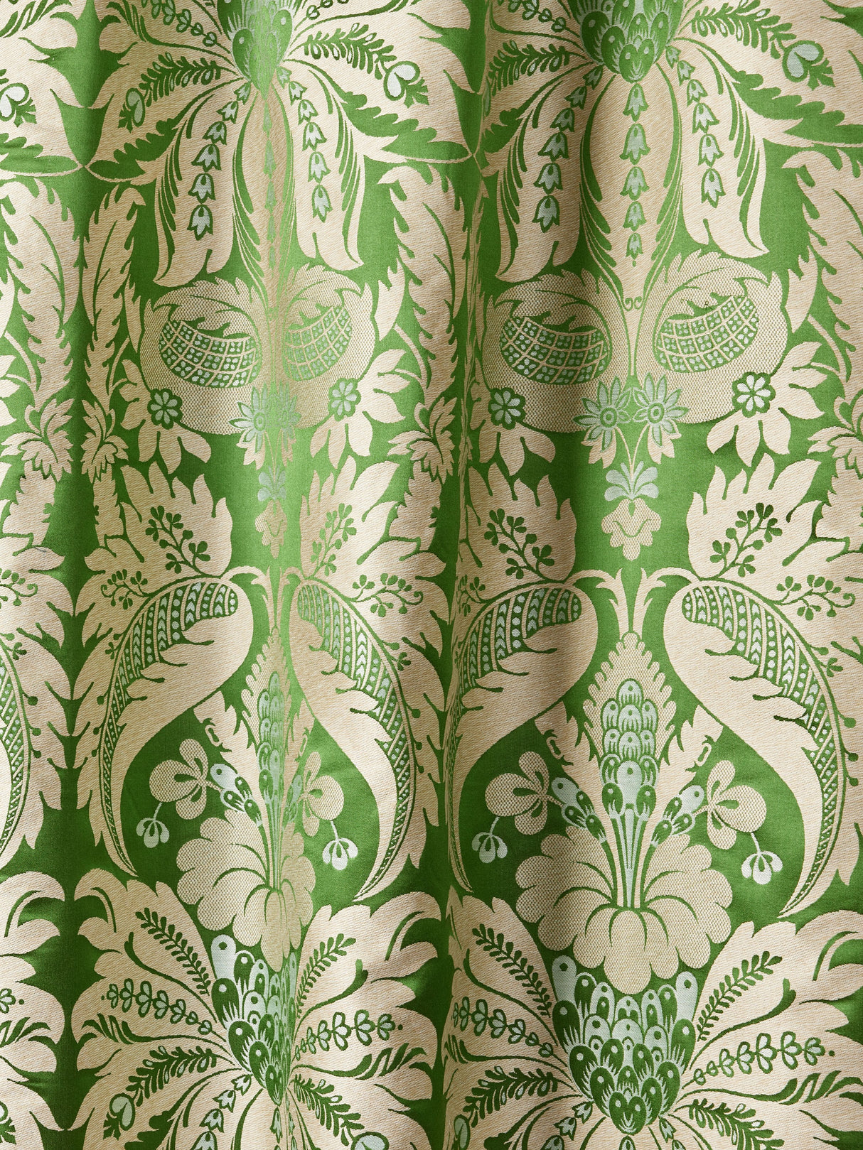 Scalamandre PQ 00011865 PALM ESTATE DAMASK Fabric - Eade's Wallpaper