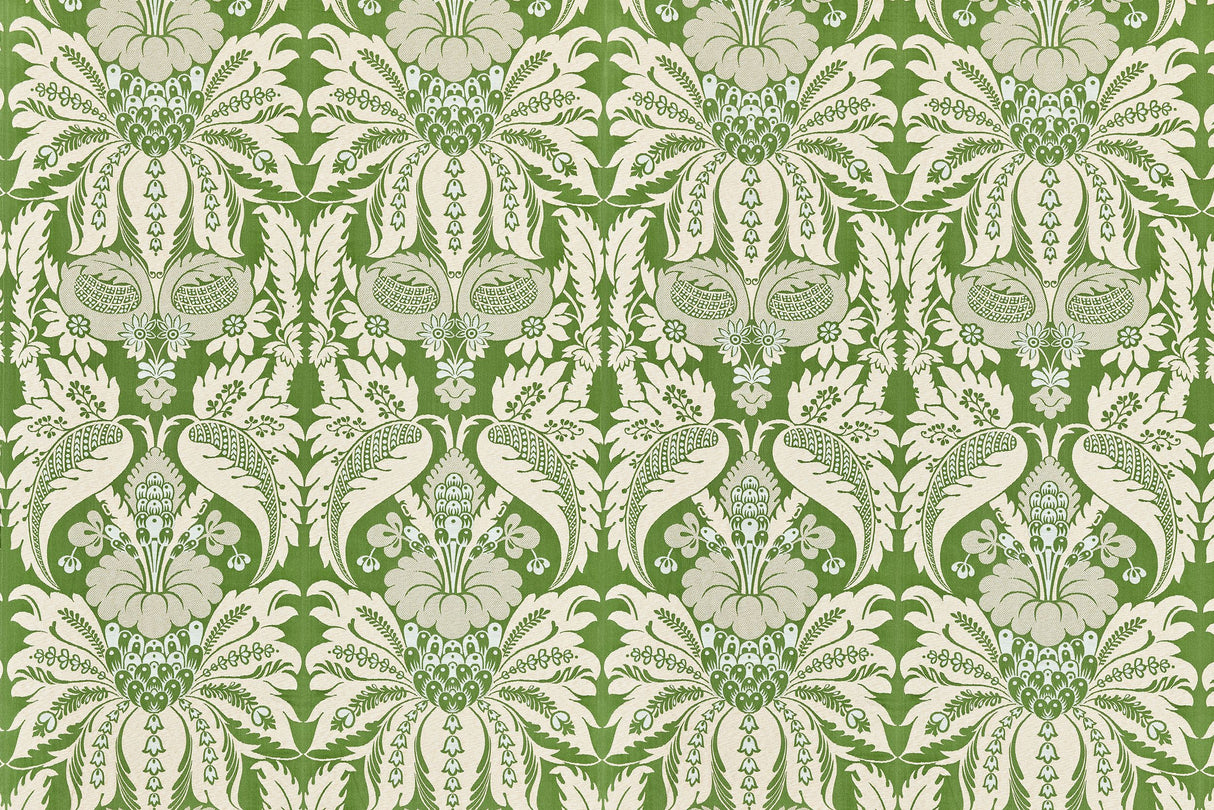 Scalamandre PQ 00011865 PALM ESTATE DAMASK Fabric - Eade's Wallpaper
