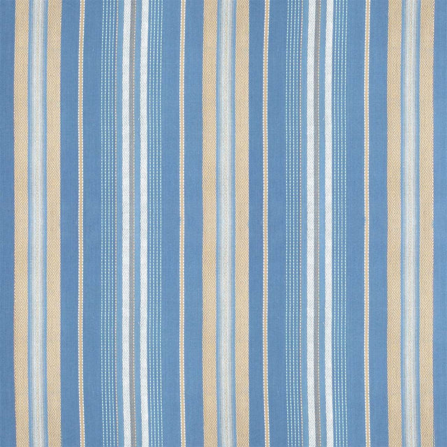 Scalamandre PQ 0001A856 BLUE/MULTI RABIA Fabric - Eade's Wallpaper