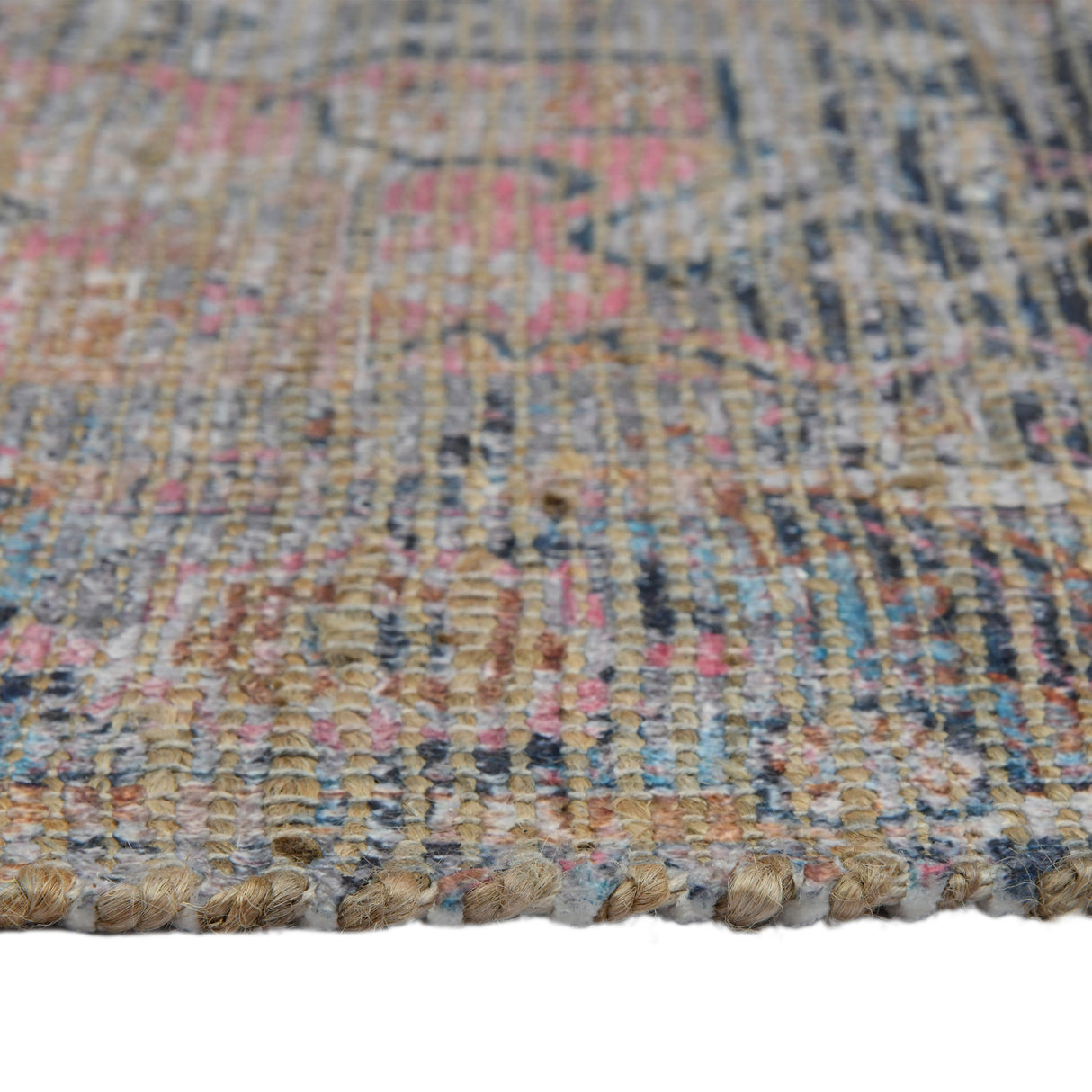 Amer Rugs PRE-5 Prairie Farmhouse Oriental /Pink Area Rug