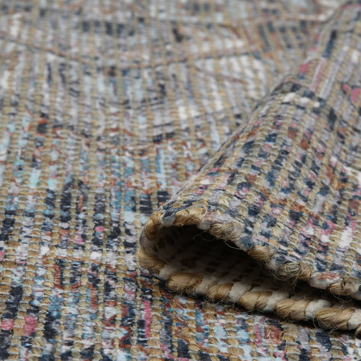 Amer Rugs PRE-5 Prairie Farmhouse Oriental /Pink Area Rug