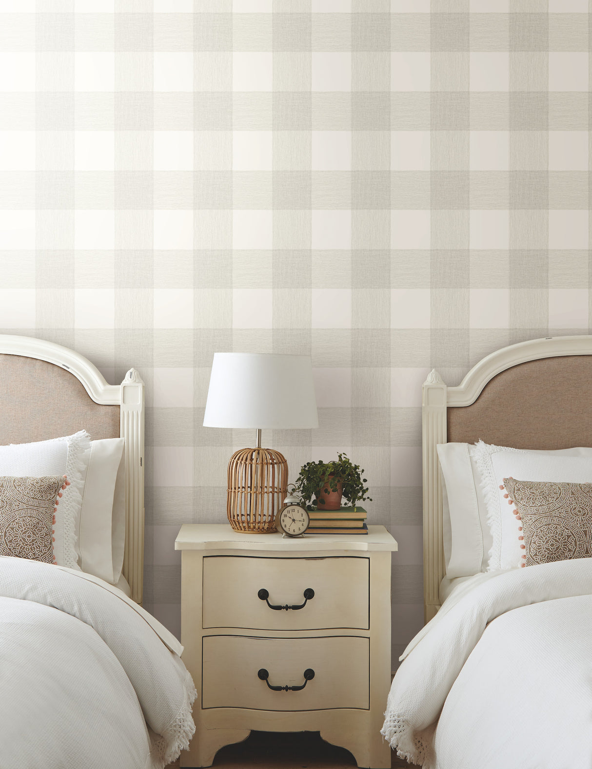 York PSW1155RL Magnolia Home Common Thread Green Peel & Stick Wallpaper