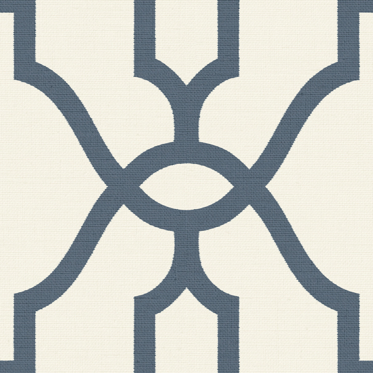 York PSW1160RL Magnolia Home Woven Trellis Blue & White Peel & Stick Wallpaper