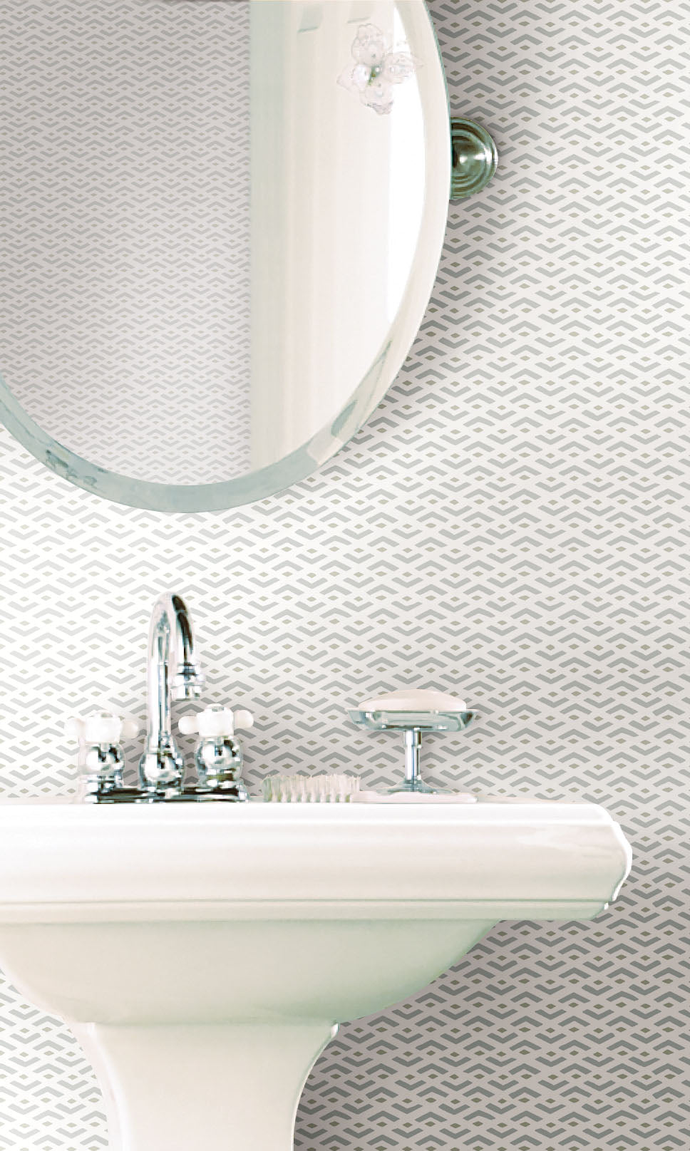 York PSW1183RL Savannah Grey Peel & Stick Wallpaper