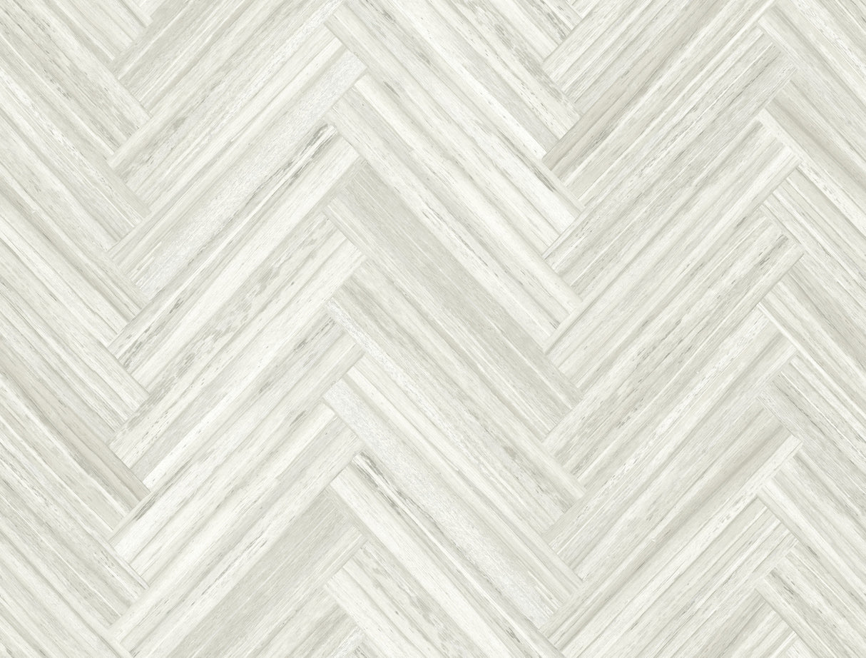 York PSW1287RL Hermosa Herringbone Beige Peel & Stick Wallpaper