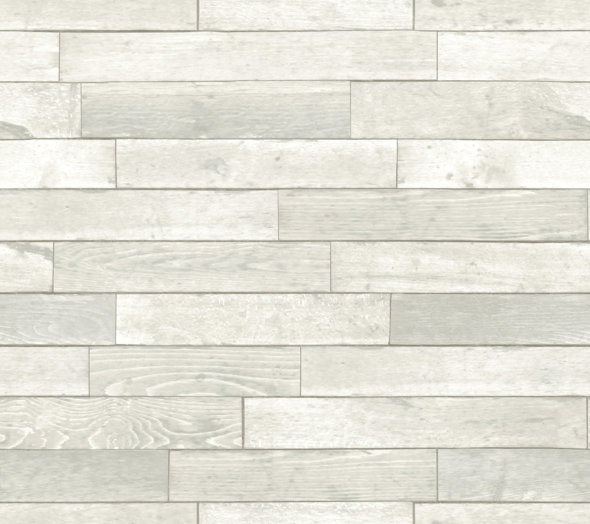 York PSW1293RL Warehouse Planks White Peel & Stick Wallpaper