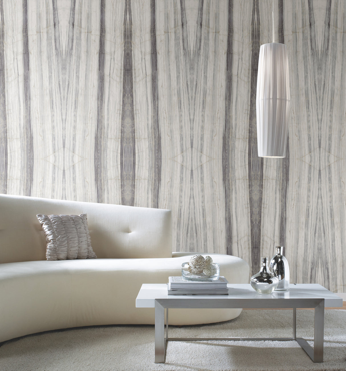 York PSW1297M Spanish Marble Grey Peel & Stick Mural