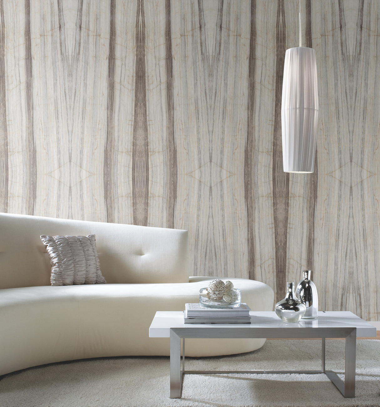 York PSW1298M Spanish Marble Taupe Peel & Stick Mural