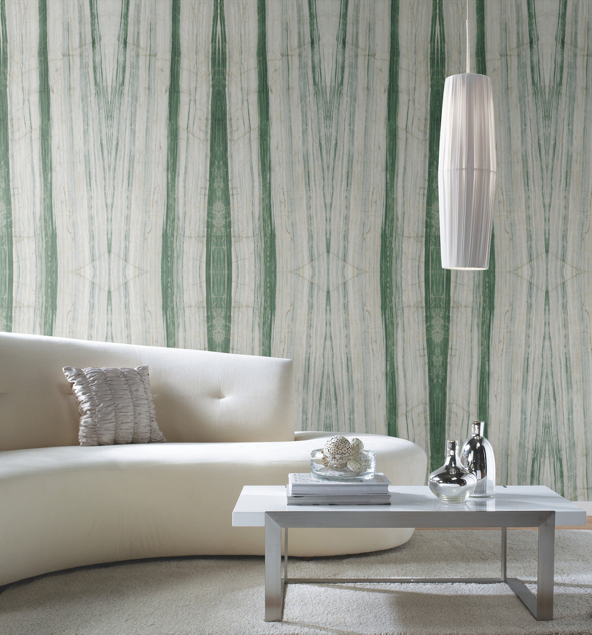 York PSW1299M Spanish Marble Green Peel & Stick Mural