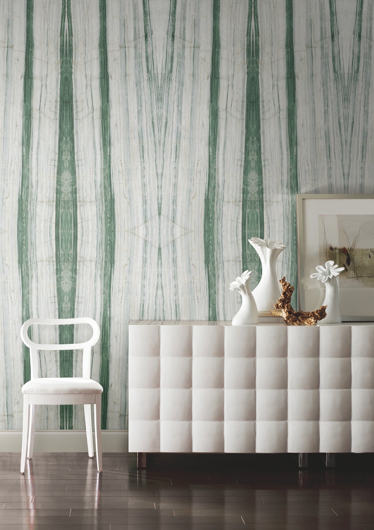 York PSW1299M Spanish Marble Green Peel & Stick Mural