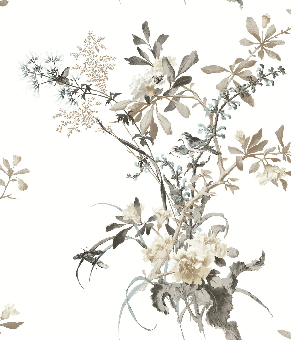 York PSW1365RL Wild Flowers Premium Peel + Stick Wallpaper - Eade's Wallpaper
