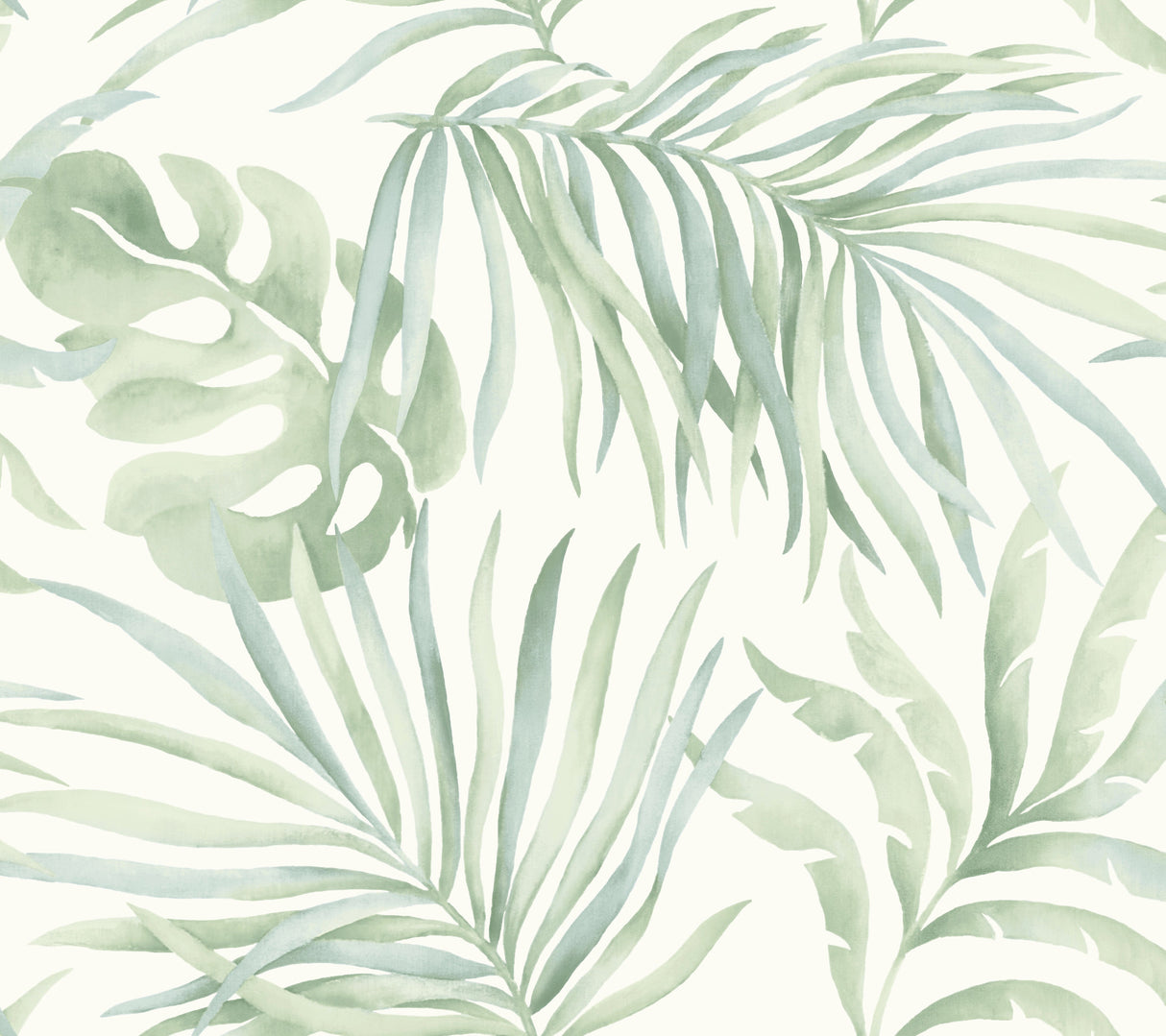 York PSW1413RL Paradise Palm Aloe Peel & Stick Wallpaper