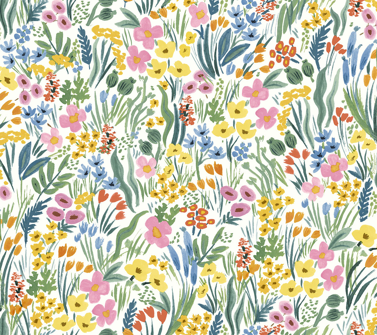 York PSW1465RL Lea White Peel & Stick Wallpaper