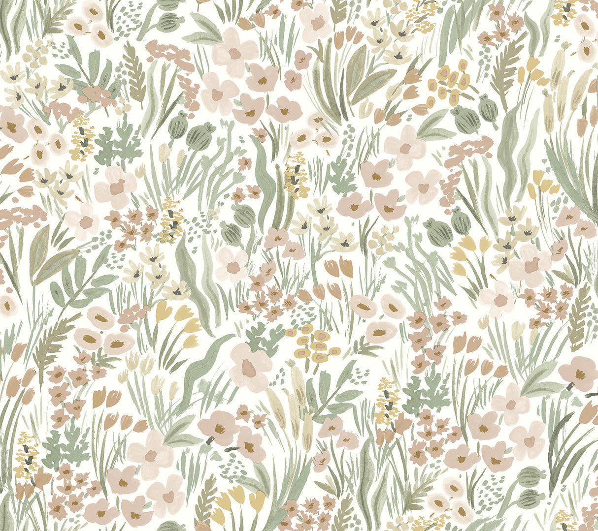 York PSW1466RL Lea Blush Peel & Stick Wallpaper