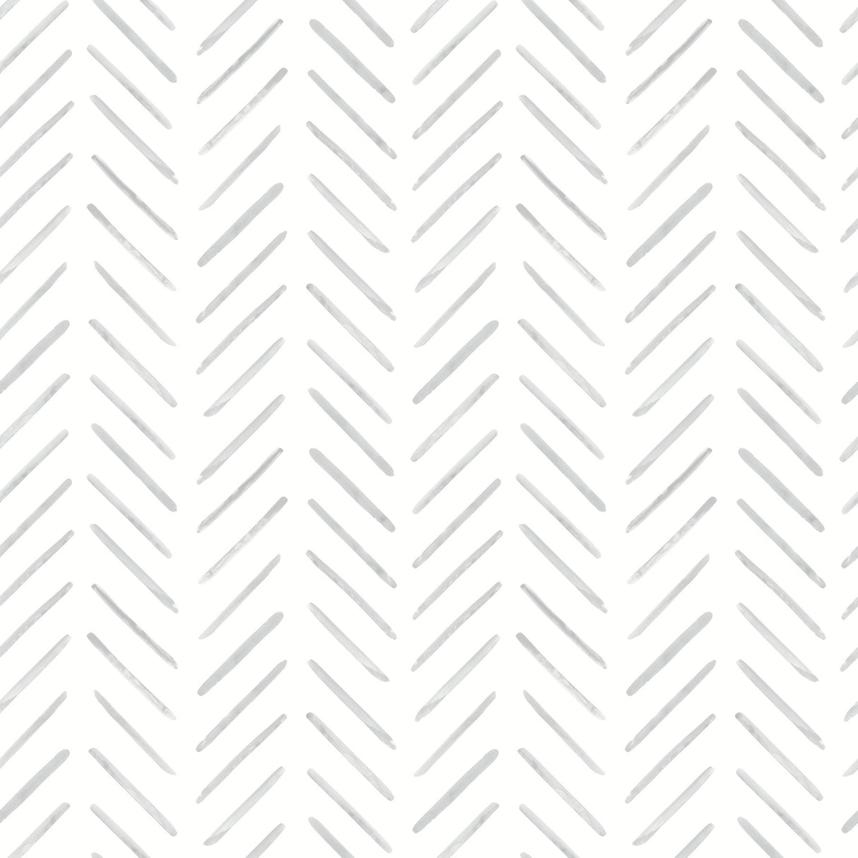 York PSW1527RL Painted Herringbone Fog Peel & Stick Wallpaper