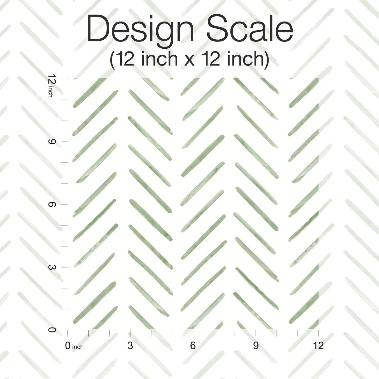 York PSW1528RL Painted Herringbone Fern Peel & Stick Wallpaper