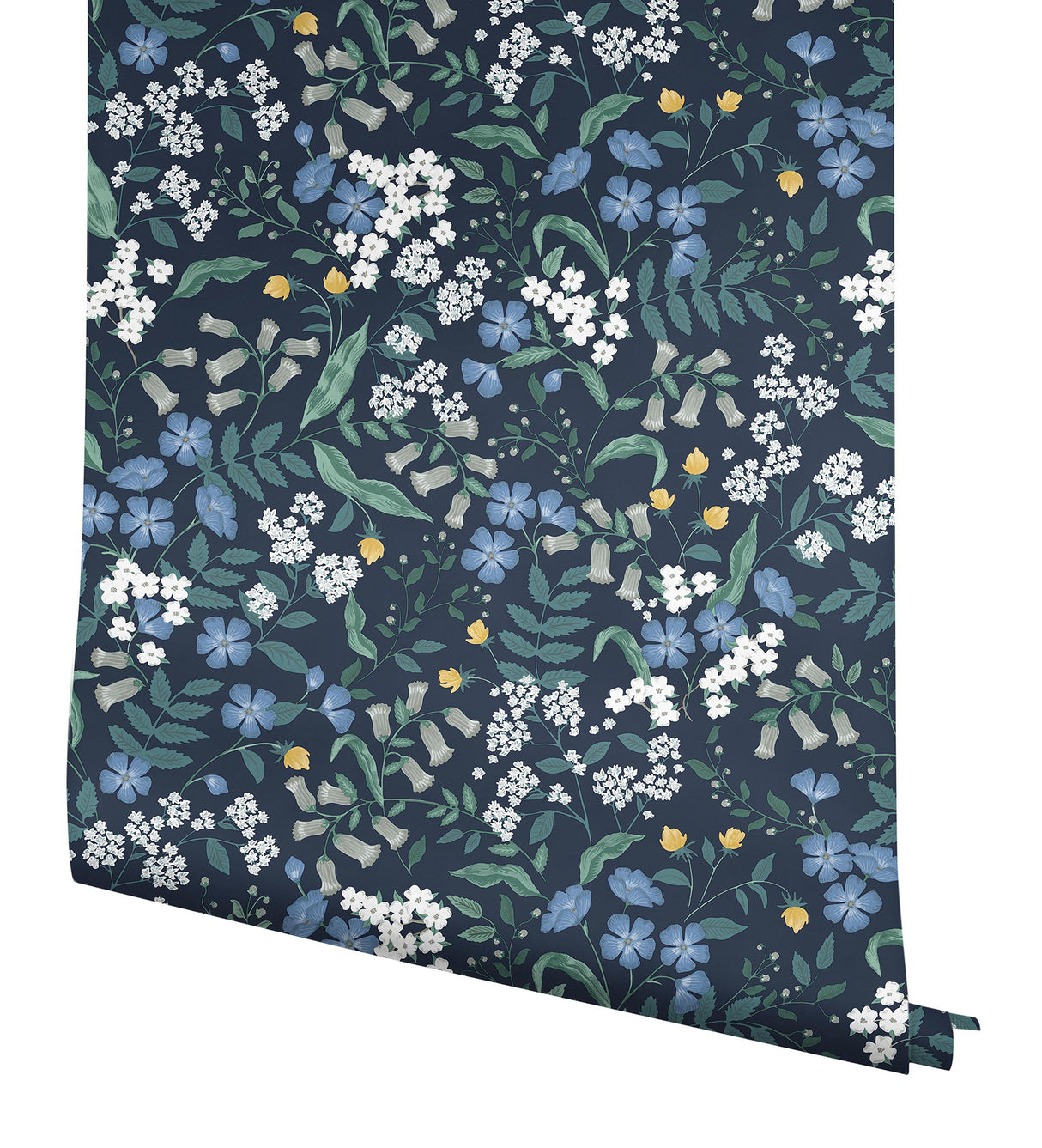 York PSW1544RL Sweetbrier Navy Peel & Stick Wallpaper