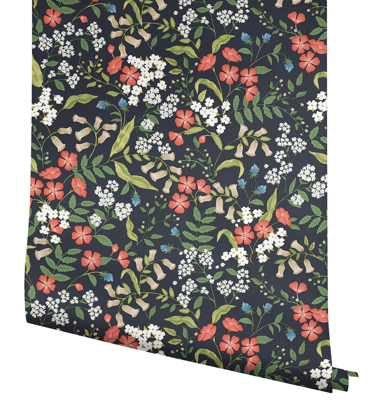 York PSW1549RL Sweetbrier Black Peel & Stick Wallpaper