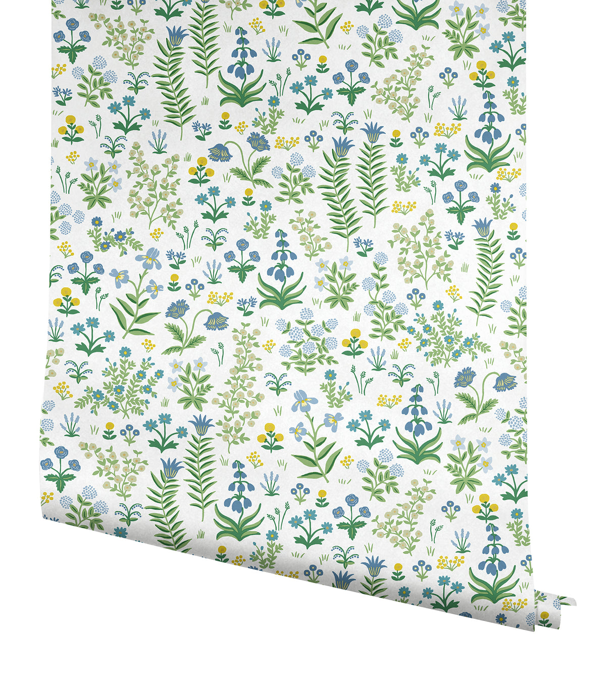York PSW1551RL Menagerie Garden Blue Multicolor Peel & Stick Wallpaper