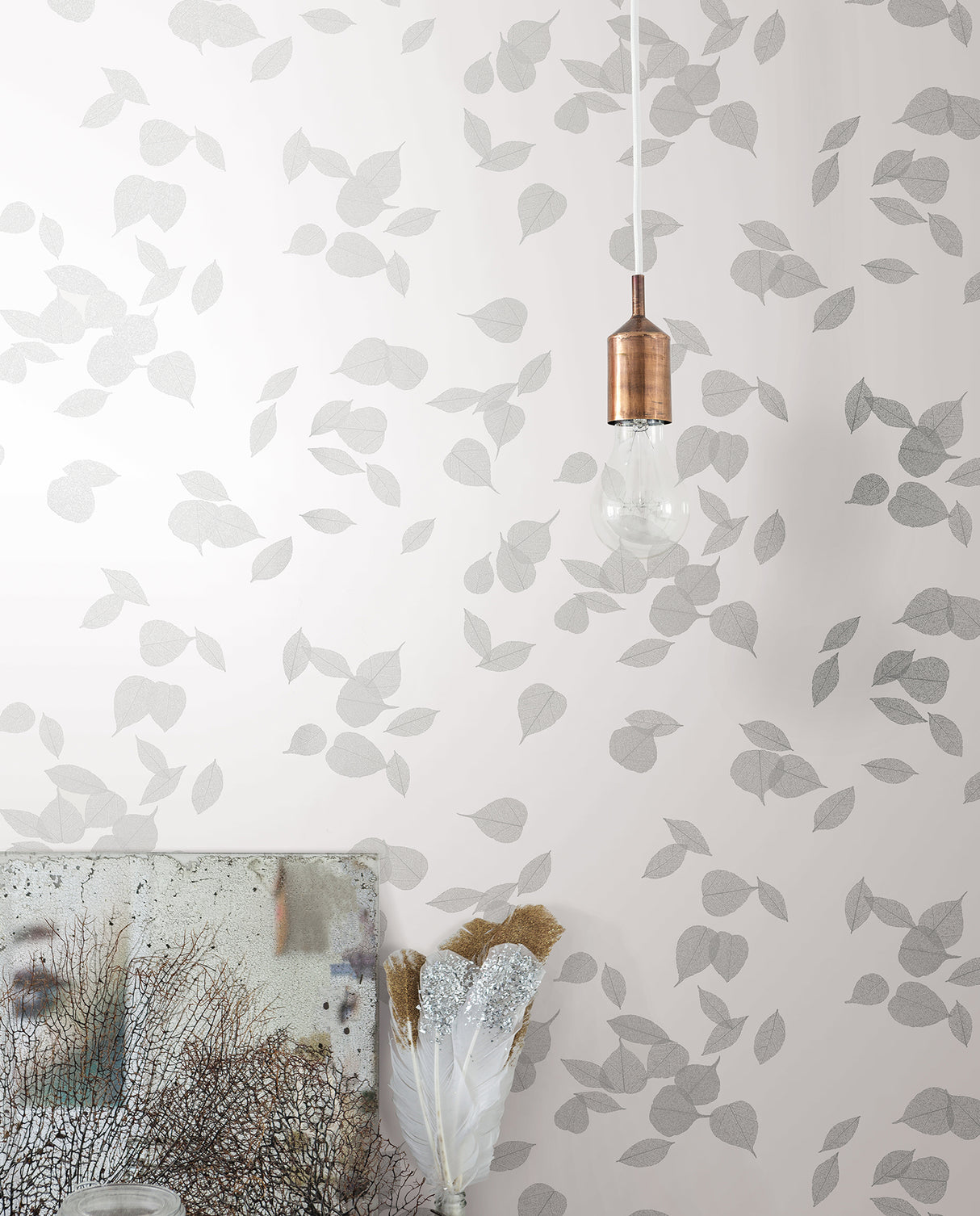York PSW1562RL Shifting Sands Salt Grey Peel & Stick Wallpaper